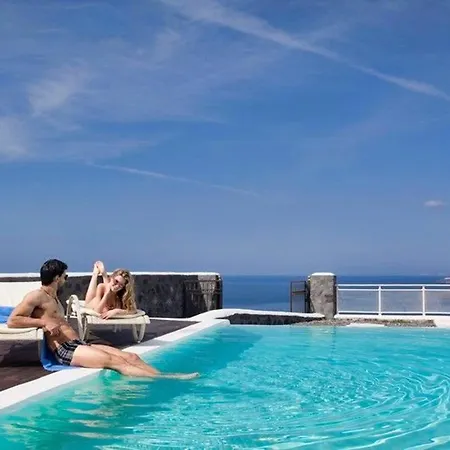 Villa Beautiful Santorini 2 Bedroom Panoramic Caldera Sea Views&private Plunge Pool Megalochori *