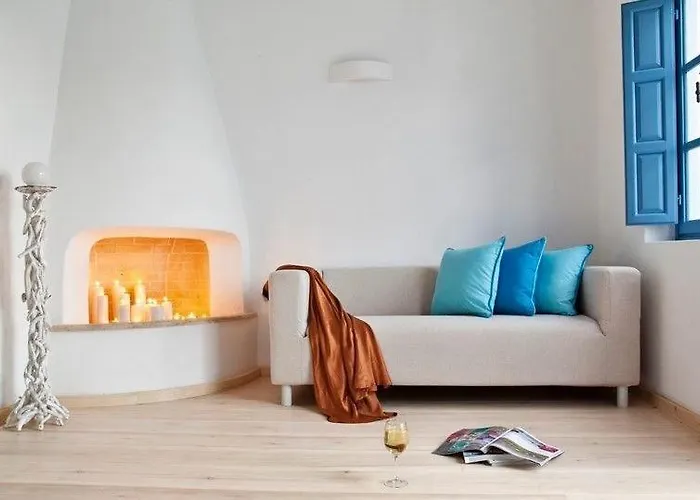 Villa Beautiful Santorini 2 Bedroom Panoramic Caldera Sea Views *