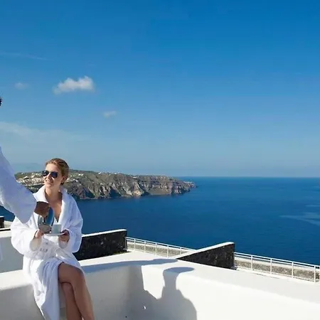 Villa Beautiful Santorini 2 Bedroom Panoramic Caldera Sea Views *
